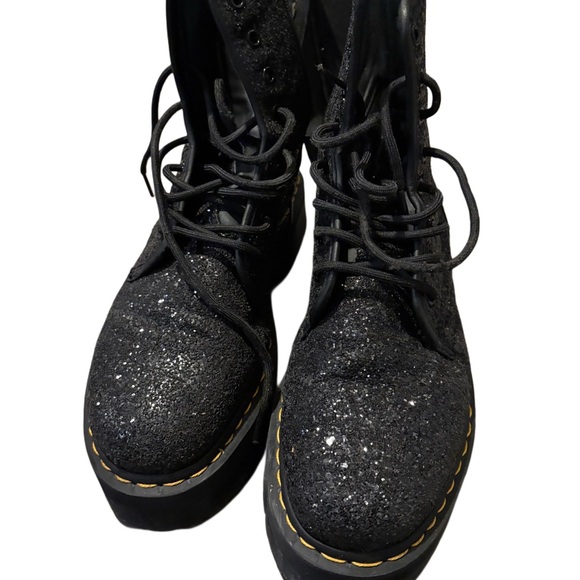 Rare! Doc Marten Jadon glitter platform boots - Picture 3 of 4